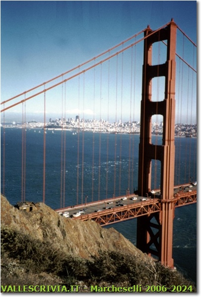 Il Golden Gate con San Francisco sullo sfondo (California) - Altro - <2001 - Altro - Foto varie - Olympus Camedia 3000