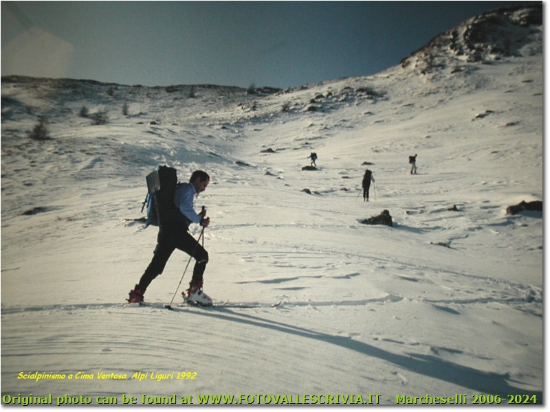 Introduzione allo Scialpinismo: Cima Ventosa  - Alpi Liguri - Altro - <2001 - Altro - Foto varie - Scanner