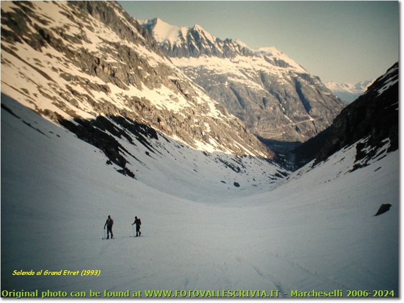 Introduzione allo Scialpinismo: Salendo al Grand Etret - Altro - <2001 - Altro - Foto varie - Scanner