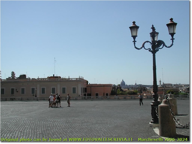 Roma: Piazza del Quirinale - Altro - 2004 - Paesi - Foto varie - Olympus Camedia 3000