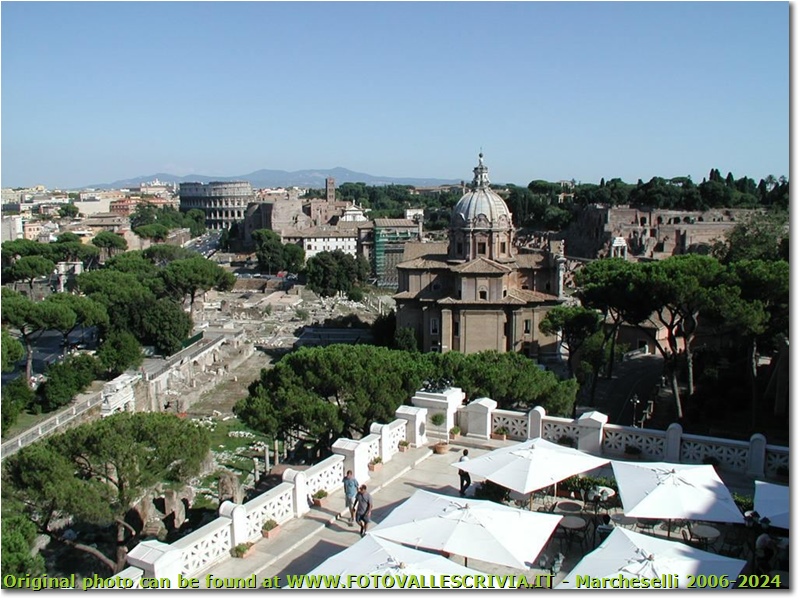 Roma:Visuale dal Vittoriano - Altro - 2004 - Paesi - Foto varie - Olympus Camedia 3000