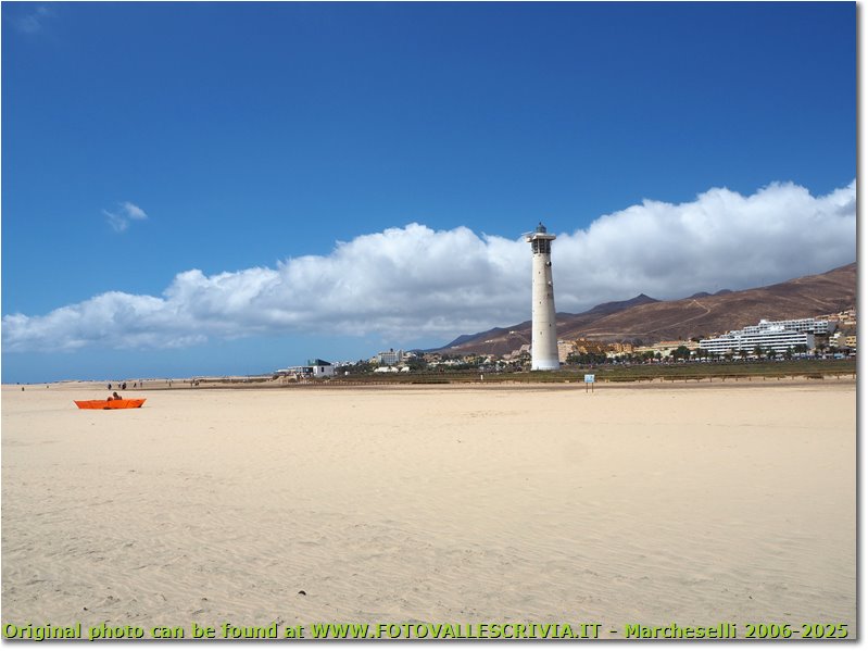 Jandia beach and lighthouse