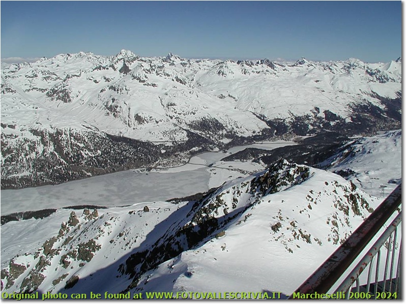 Di fronte: il comprensorio di St Moritz - Altro - <2001 - Panorami - Foto varie - Olympus Camedia 3000