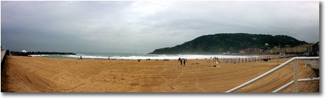 Foto Altro - Panorami - La spiaggia di San Sebastiano, Paesi Baschi