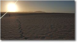 Fotografie Altro - Panorami - Le dune di Corralejo: tramonto nel deserto