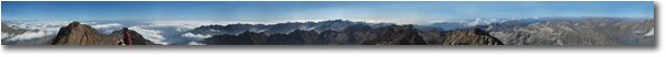 Fotografie Altro - Panorami - 360° panorama from the top of M. Argentera (Cuneo)