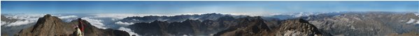  Panorama a 360° dalla vetta del monte Argentera (Cuneo) - Altro - 2006 - Panorami - Foto varie - Voto: 10   - Last Visit: 26/6/2022 17.10.32 