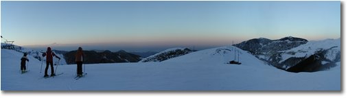 Fotografie Altro - Panorami - Panorama serale dalla pista del 