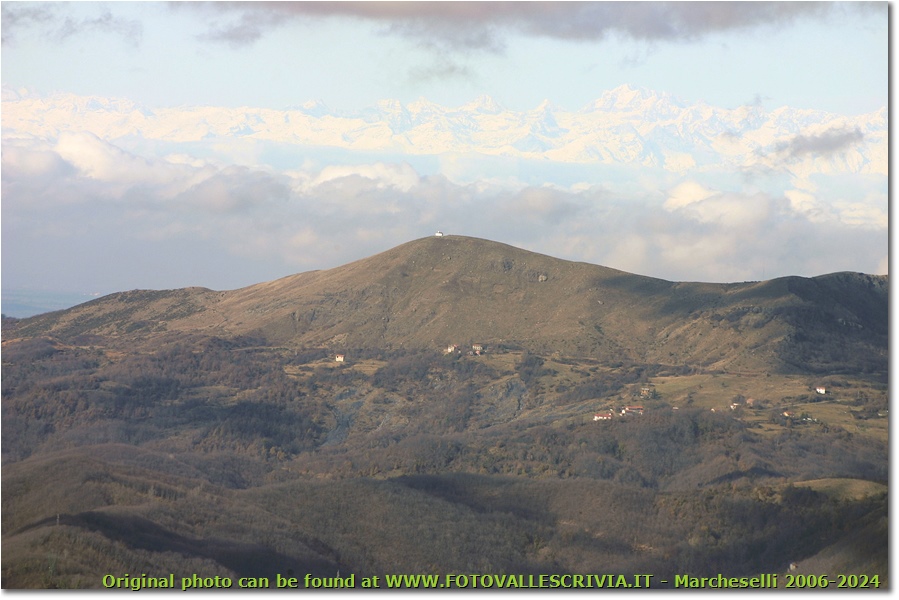 Il Monte Alpe di Porale e… il Gran Paradiso (?) - Busalla&Ronco Scrivia - 2008 - Panorami - Inverno - Canon EOS 300D