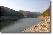 Fotografie Busalla&Ronco Scrivia - Panorami - Lago Busalletta: autunno 2008; scarse le piogge