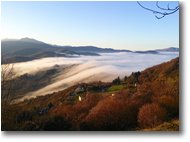 Fotografie Busalla&Ronco Scrivia - Panorami - Nebbia padana tracima dal Passo dei Giovi