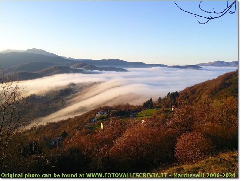 Nebbia padana tracima dal Passo dei Giovi - Busalla&Ronco Scrivia - 2016 - Panorami - Inverno - Altro/Other