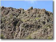 Fotografie Busalla&Ronco Scrivia - Panorami - Un particolare dell’instabile versante sud del Monte Alpe di Porale