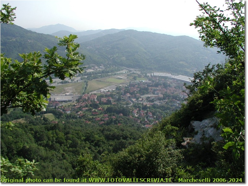 Casella vista dal M. Carmo di M. Maggio - Casella - <2001 - Panorami - Estate - Olympus Camedia 3000