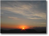 Fotografie Casella - Panorami - Tramonto al solstizio d'inverno