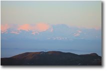 Foto Casella - Panorami - Tramonto sul Monte Rosa visto dal Monte Maggio