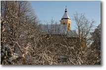 Fotografie Crocefieschi&Vobbia - Altro - Crocefieschi: Cappella Nostra Signora della Guardia con neve