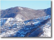 Fotografie Crocefieschi&Vobbia - Paesi - Fazione Alpe di Vobbia innevata e Bric Castelluccio