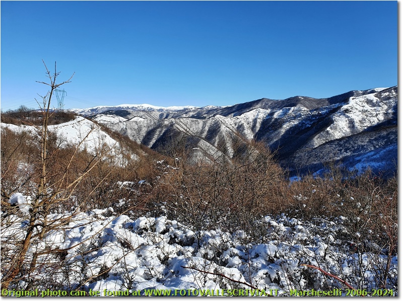 Alpe di Vobbia, Monte Buio e M. Carmo - Crocefieschi&Vobbia - 2021 - Panorami - Inverno - Olympus OM-D E-M10 Mark III