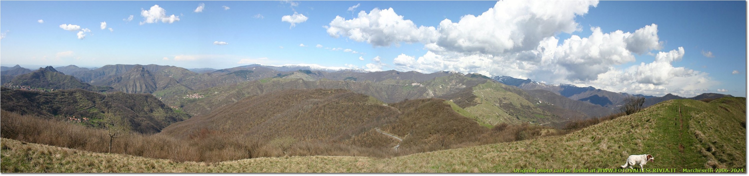 Ancora una panoramica dal Monte Proventino - Crocefieschi&Vobbia - 2005 - Panorami - Estate - Canon EOS 300D
