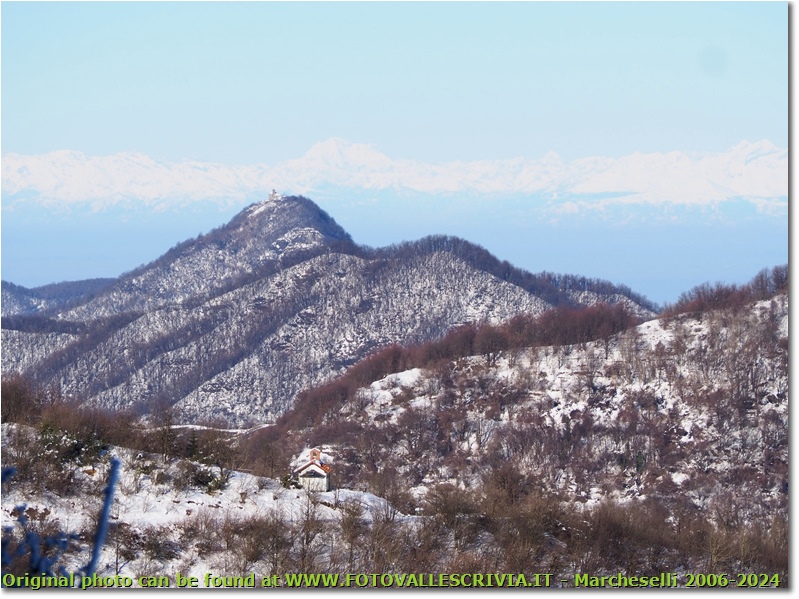 Cappelletta degli Alpini di Crebaia, rifugio Monte Reale, Massiccio M. Rosa - Crocefieschi&Vobbia - 2021 - Panorami - Inverno - HTC One/Nokia C7/Samsung S7/S10