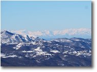 Fotografie Crocefieschi&Vobbia - Panorami - Castagnola, Fraconalto e le Alpi viste da Crocefieschi
