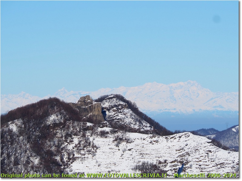 Monte Castello, Reopasso, Alpi Lepontine innevate - Crocefieschi&Vobbia - 2021 - Panorami - Inverno - Olympus OM-D E-M10 Mark III