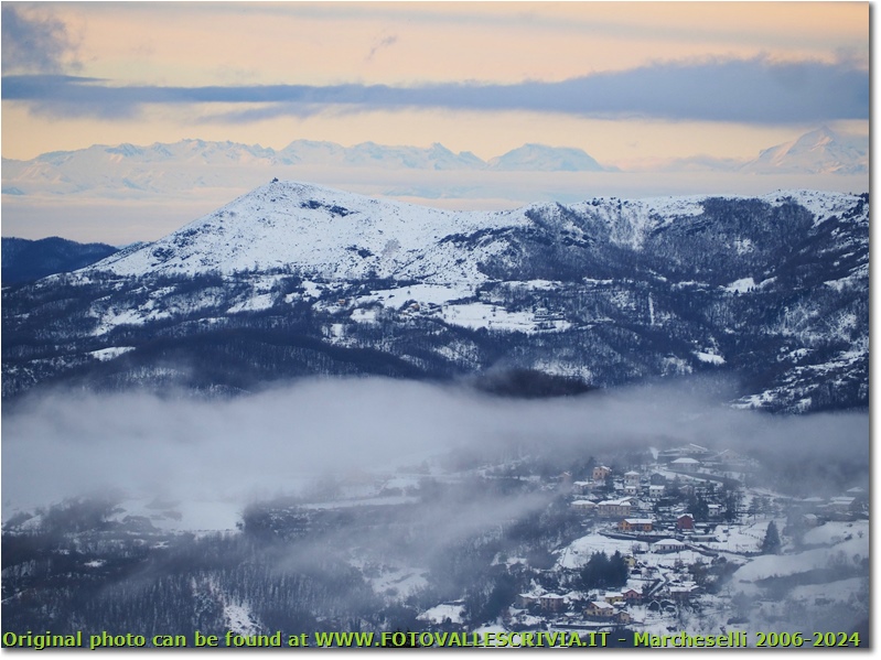 Neve sull'Alpe di Porale dal Monte Proventino - Crocefieschi&Vobbia - 2021 - Panorami - Inverno - Olympus OM-D E-M10 Mark III