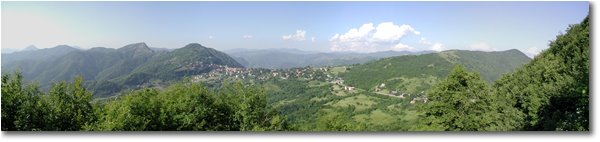 Fotografie Crocefieschi&Vobbia - Panorami - Crocefieschi from Costa Suia