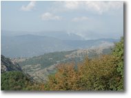 Fotografie Crocefieschi&Vobbia - Panorami - Siccità e incendio in Val Vobbia dal Monte Maggio