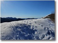 Fotografie Crocefieschi&Vobbia - Panorami - Verso il Monte Proventino da nord: neve e mare