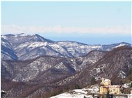  Santuario NS Signora della Guardia di Crocefieschi e il massiccio del Monte Rosa - Crocefieschi&Vobbia - 2021 - Villages - Winter - Voto: Non  - Last Visit: 13/4/2024 18.44.58 