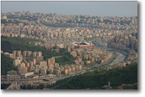 Fotografie Genova - Paesi - The stadium and Marassi neighborhood