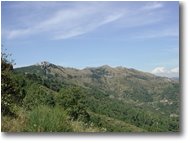 Fotografie Genova - Panorami - Il Forte Sperone sulle alture di Genova