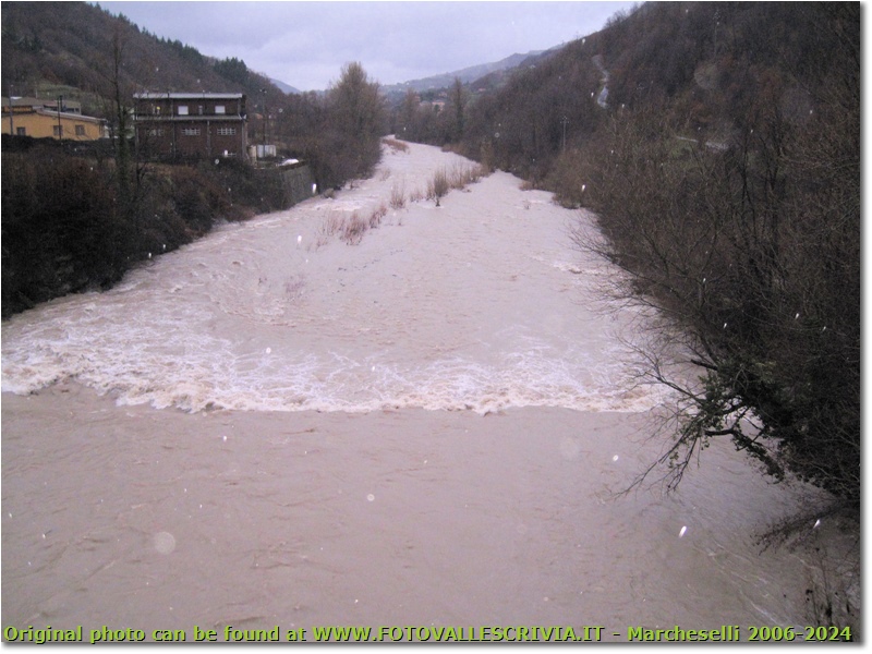 Il fiume Scrivia a Casalino - Montoggio - 2010 - Altro - Inverno - Canon Ixus 980 IS