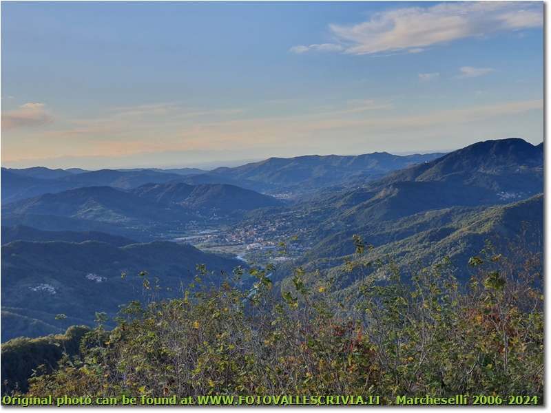 Casella, Busalla e le Alpi dal Monte Bano - Montoggio - 2021 - Panorami - Inverno - HTC One/Nokia C7/Samsung S7/S10