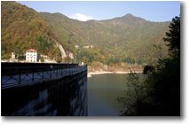 Fotografie Montoggio - Panorami - Lago Valnoci: la diga