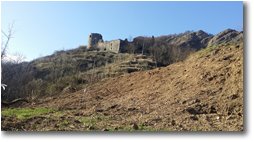 Fotografie Savignone - Altro - Castello Fieschi a fine inverno
