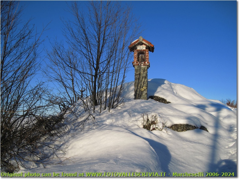 Monte Maggio: edicola votiva di vetta - Savignone - 2010 - Altro - Inverno - Webcam