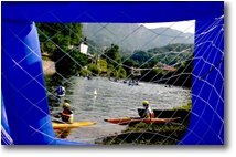 Fotografie Savignone - Altro - Parco fluviale a Ponte: campionati nazionali di waterpolo su kajak