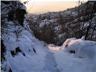  Piambertone: sentiero al tramonto - Savignone - 2012 - Altro - Inverno - Voto: Non  - Last Visit: 20/9/2023 9.30.13 