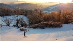  Neve e tramonto - Savignone - 2018 - Landscapes - Winter - Voto: Non  - Last Visit: 2/10/2023 13.7.42 