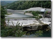 Foto Savignone - Paesi - Agosto 2003: il fiume Scrivia con portata minima