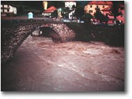 Foto Savignone - Paesi - Fiume Scrivia in piena a Ponte di Savignone