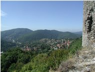  La frazione Gabbie di Savignone e la valle scrivia vista dal castello - Savignone - <2001 - Paesi - Estate - Voto: Non  - Last Visit: 28/8/2022 21.6.25 