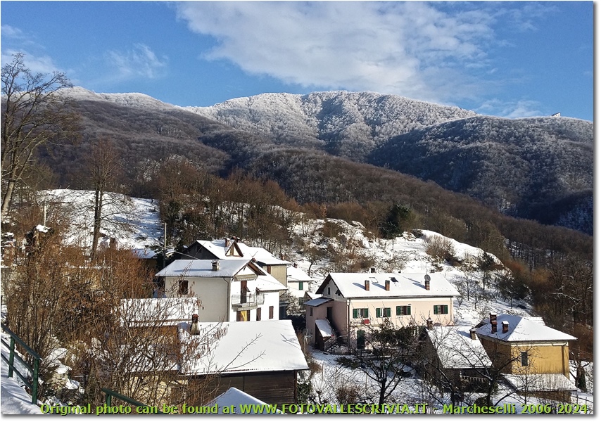 Neve di Marzo: Castello Rosso e Monte Maggio - Savignone - 2018 - Paesi - Inverno - HTC One S Nokia C7-00 (o altro cell)