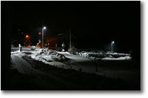 Foto Savignone - Paesi - Notturno con neve