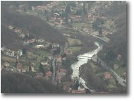 Fotografie Savignone - Paesi - Riflessi del fiume Scrivia in inverno