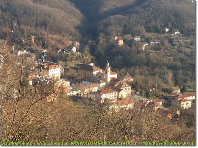 Veduta di Savignone da NO - Savignone - 2019 - Paesi - Inverno - HTC One S Nokia C7-00 (o altro cell)