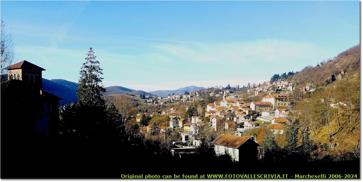 Veduta di Savignone da est - Savignone - 2019 - Paesi - Inverno - HTC One S Nokia C7-00 (o altro cell)